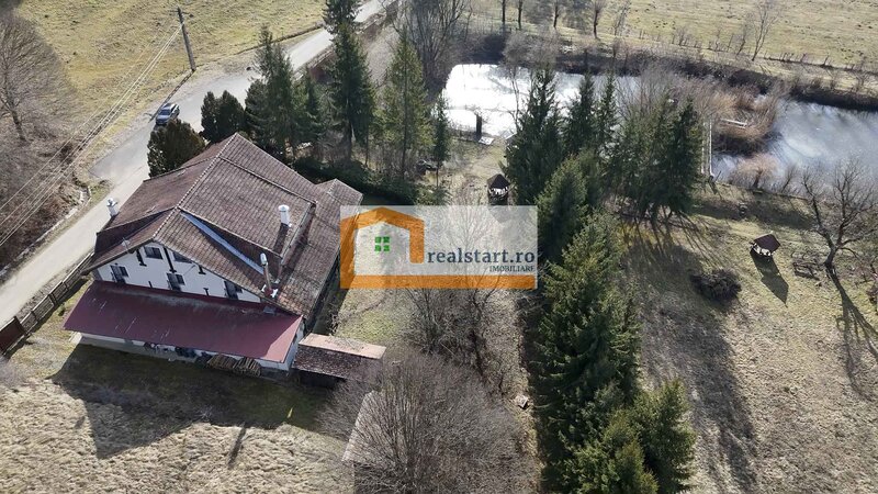 Langa Sighisoara,  Vedere la Padure, si iazuri proprii, 1,8ha teren, ROI9%