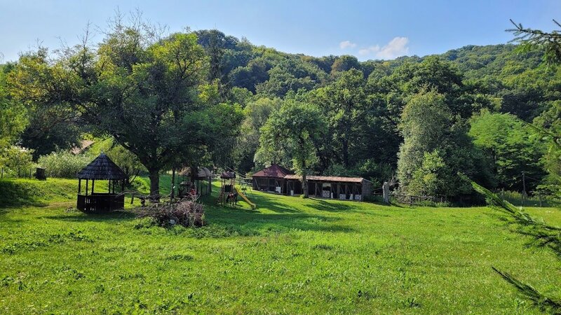 Sighisoara, oportunitate, restaurant cu mini pensiune 800mp, 1,8ha teren, Via Transilvanica